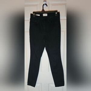 Universal Thread Black High Rise Skinny Jeans Stretch - Size 8R